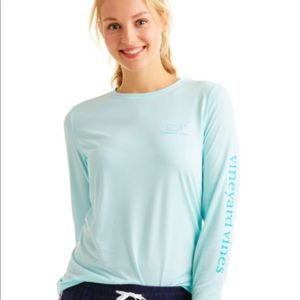 Light blue vineyard Vines long sleeve